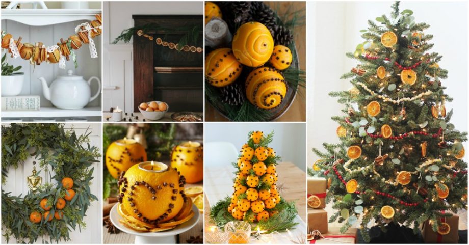 Easy DIY Christmas Orange Decor That Is Practically Free