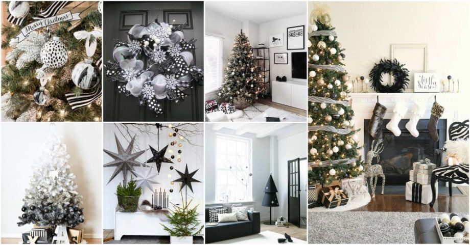 Amazing Monochromatic Christmas Decor Ideas That Look Modern
