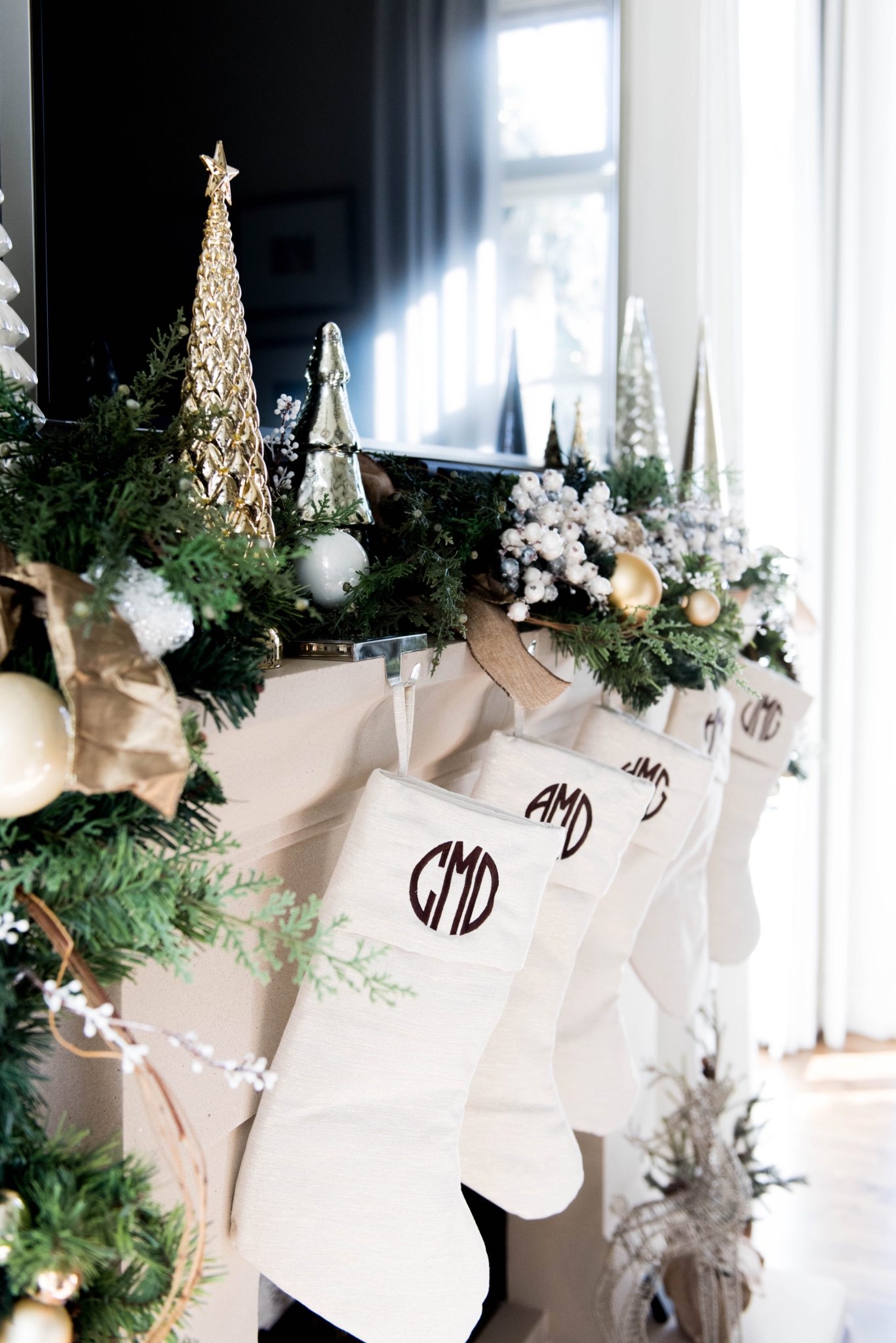 white christmas decor ideas