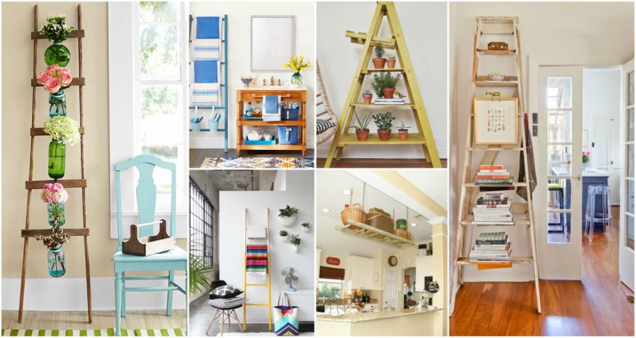 Brilliant DIY Repurposed Ladder Ideas That Will Surprise You