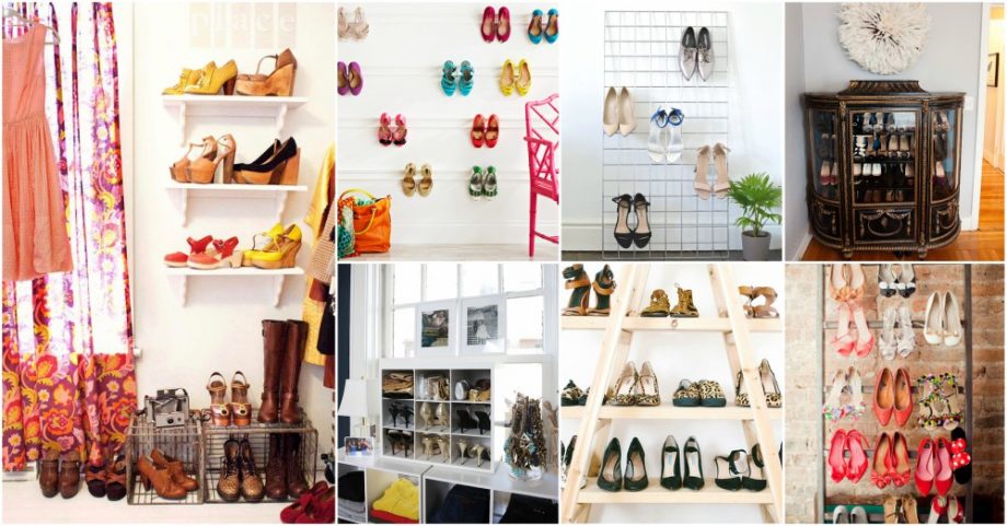 20 Pretty Ways To Store Your Shoes That Will Save Your Life