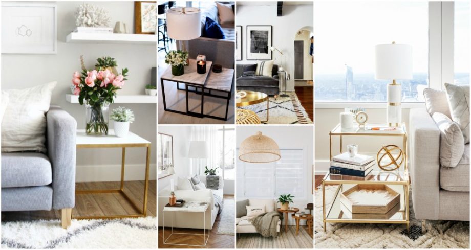 Side Table Ideas And Tips For Choosing The Right One For Your Living Room