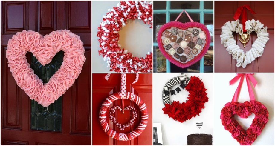 DIY Valentines Day Wreath Ideas That Won’t Cost You Too Much