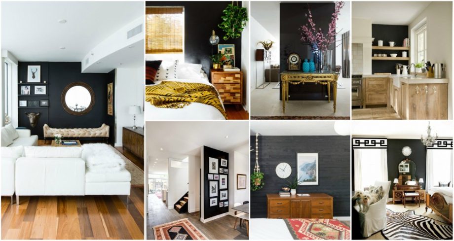 Black Accent Wall Ideas To Make A Bold Statement