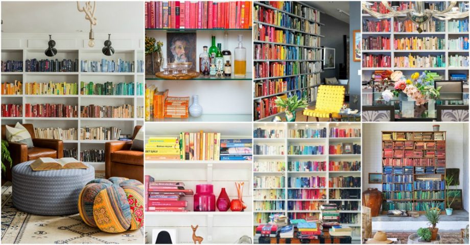 Rainbow Bookshelf Ideas Are A Real Show Stopper