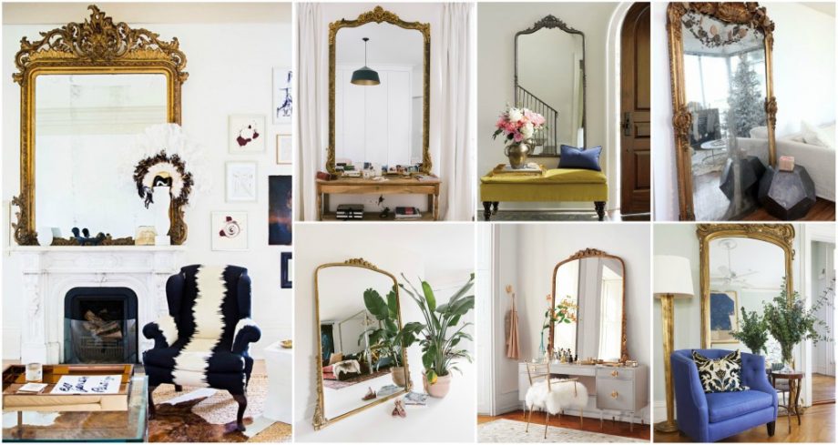 Stunning Vintage Mirrors For Bringing Glam In Your Home