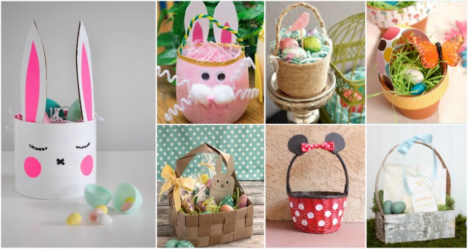 Cute DIY Easter Basket Ideas That Kids Will Love