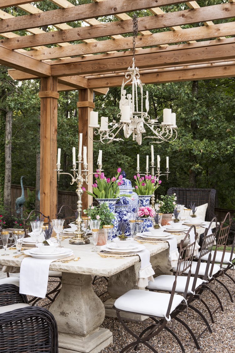 outdoor dining table 12