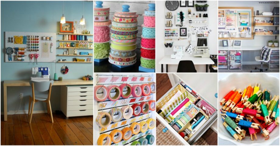 Craft Room Organization Ideas That Are Pure Genius