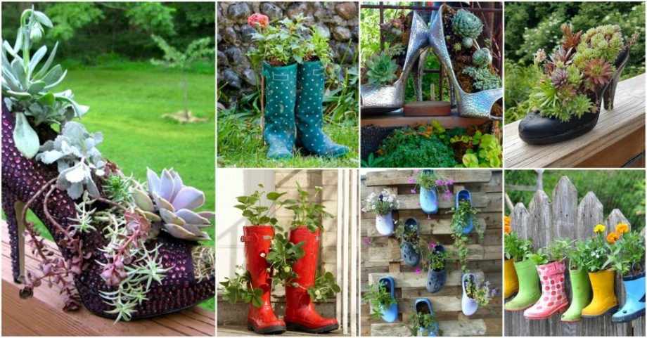 Stunning Shoe Planter Ideas That Are So Easy