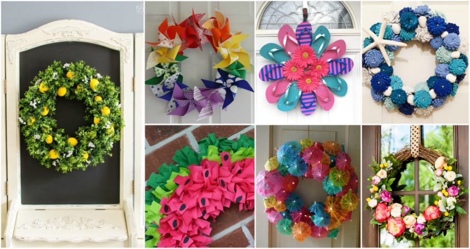 DIY Summer Wreath Ideas For The Do-It-Yourself Enthusiasts