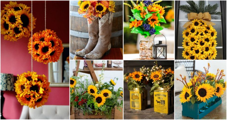 Beautiful Sunflower Decor Ideas For Your Summer Events