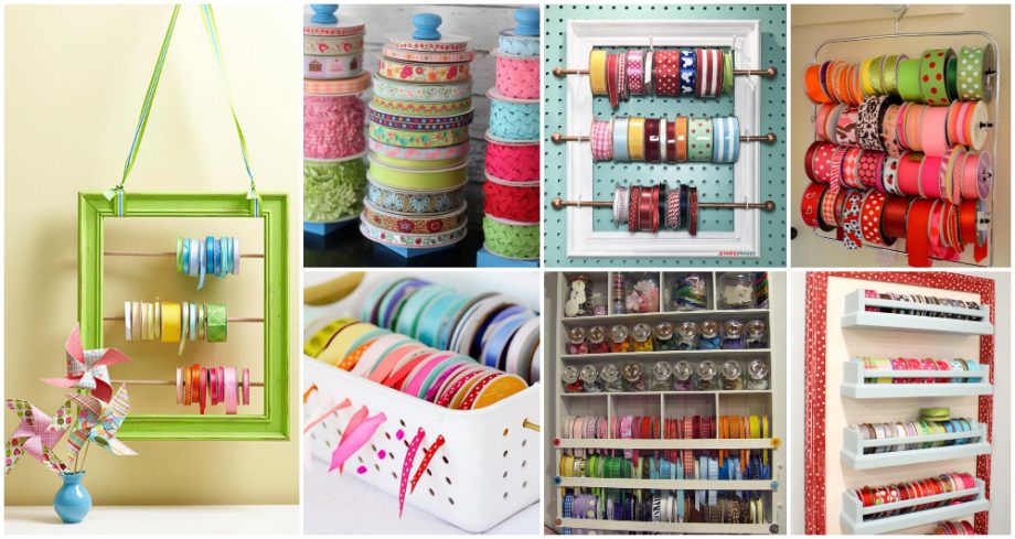 Ribbon Storage Ideas That Will Amaze All The Craft Enthusiasts