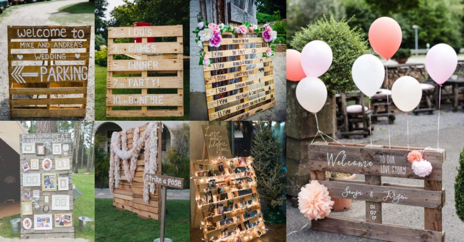 Pallet Wedding Decor Ideas That Don’t Cost Anything