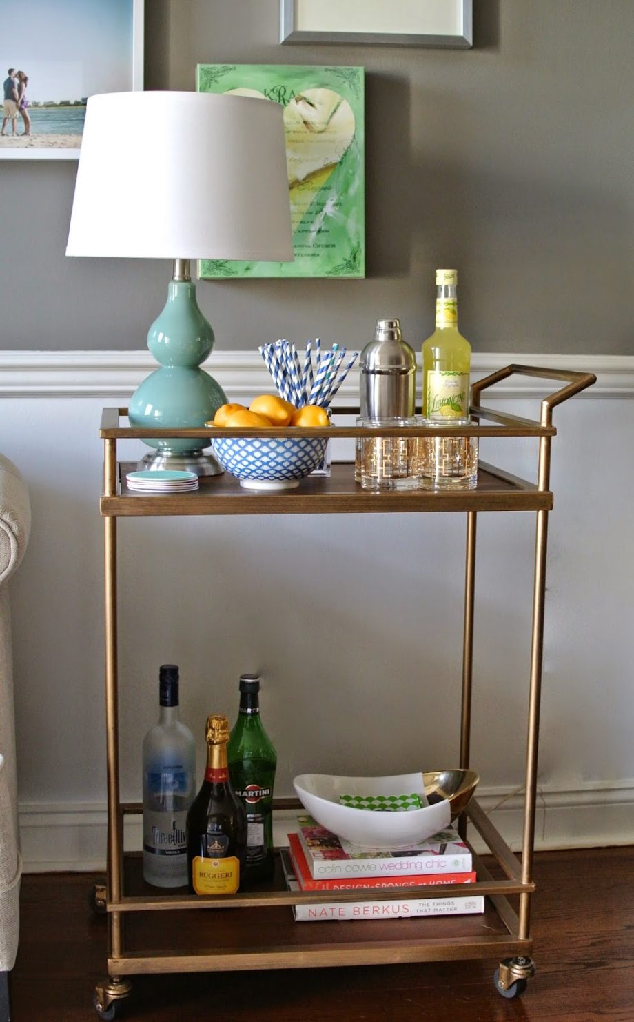 Fresh Summer Bar Cart Ideas That Will Amaze Your Guests