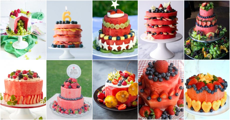 Easy Watermelon Cakes That Will Make You Drool