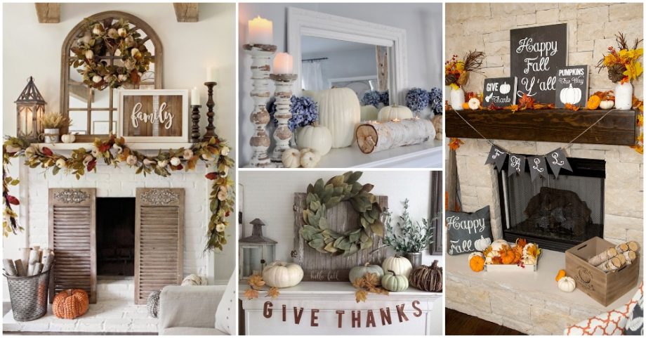 Thanksgiving Mantel Decorations You Will Love To Copy