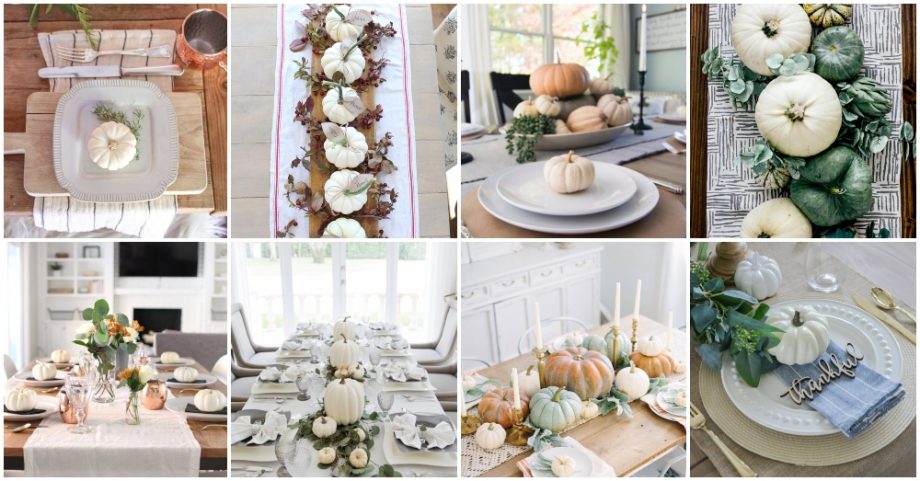 Pumpkin Table Decor Ideas That You Will Find Helpful For The Holidays