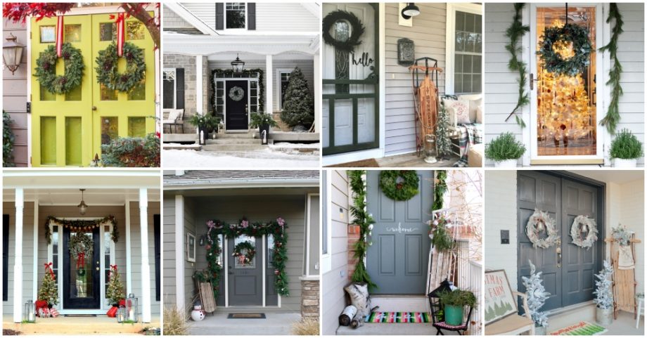 Quick Ways To Do Christmas Front Porch Decor