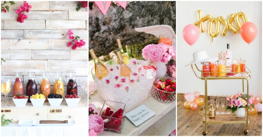 Bridal Shower Bar Ideas And Tips On How To Set It Up